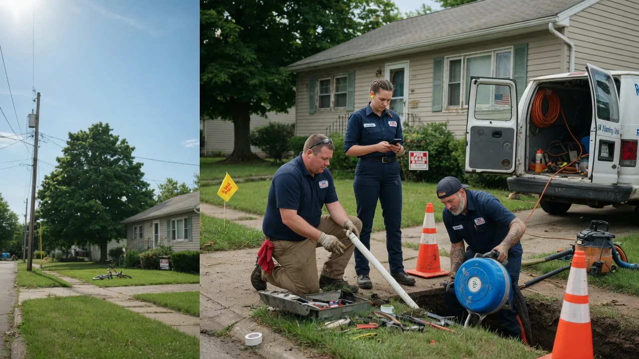 Sewer Line Repair in Burns, TN near me